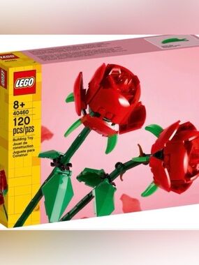 Lego 40460 Roses - Lego Botanicals Flowers New Sealed Valentines Day Gift